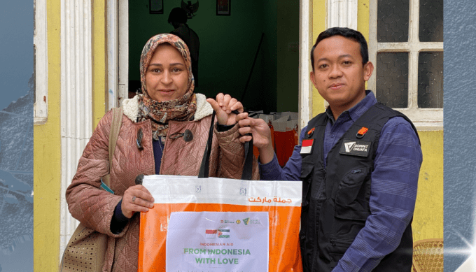 Mahasiswa Bergerak: PPMI Mesir Inisiasi Program “Distribusi Musaadah Ramadan” bagi Warga Palestina di Mesir