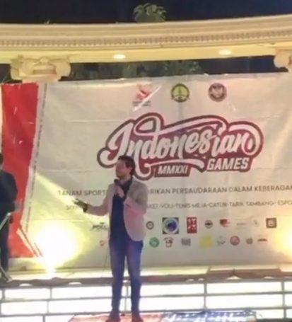 Musthafa Atef Hadir di Penutupan Indonesian Games, Bawakan Lagu Populer