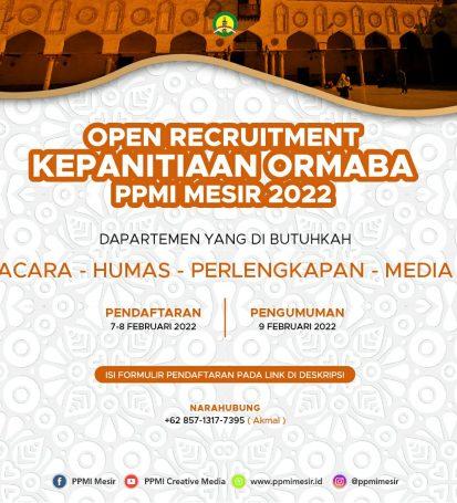 Open Recruitment Panitia ORMABA 2022