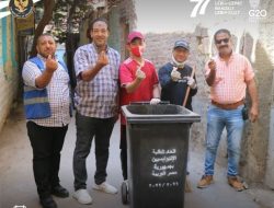 Gotong Royong Bersihkan Lingkungan Warga, PPMI Mesir Rajut Hubungan Diplomatik