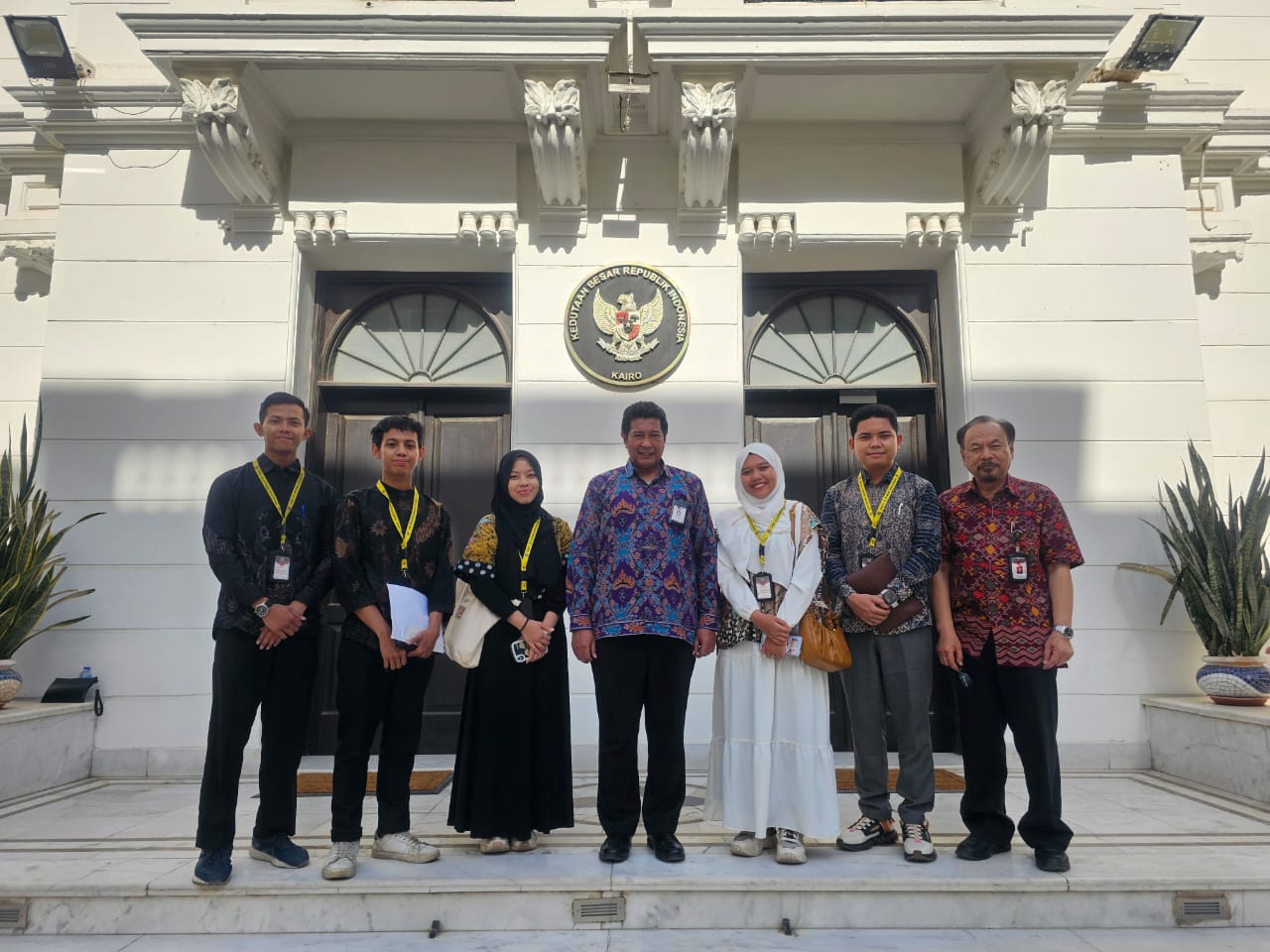 Upaya Perluas Relasi dan Koneksi, Panitia Simposium Timtengka Audiensi dengan KBRI Cairo dan Atdag