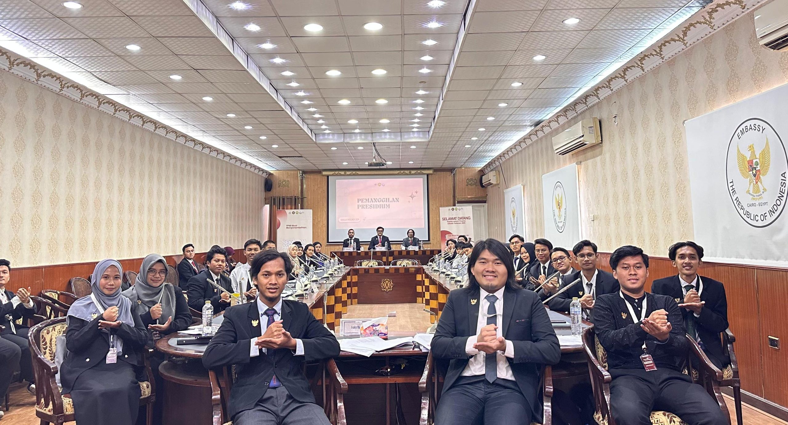 Peserta Sekolah Parlemen 2024