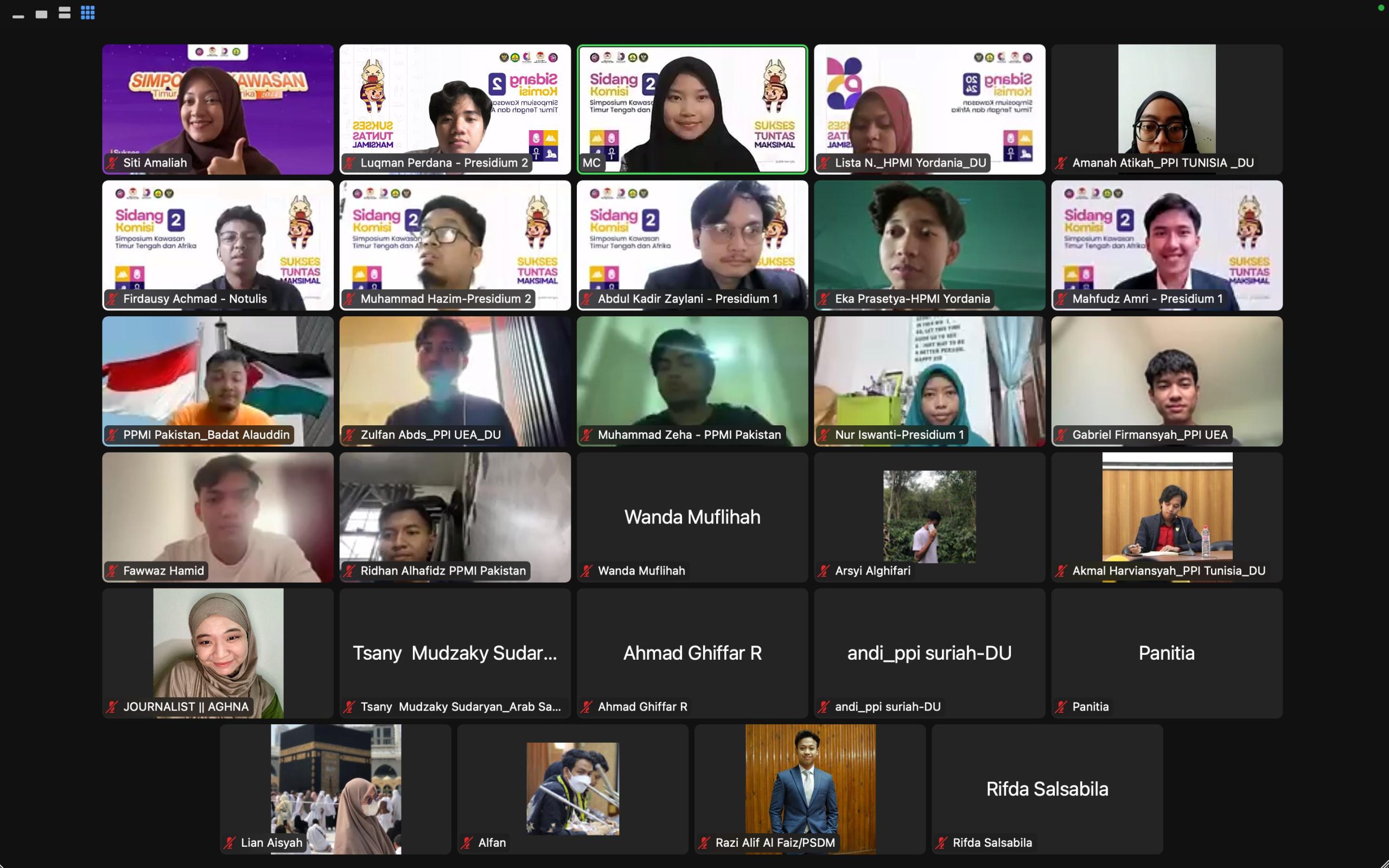 Komisi Pemberdayaan Alumni Simposium Kawasan Timtengka Soroti Urgensitas Pelatihan Soft Skill pada Sidang Kedua