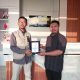 Presiden PPMI Mesir bersama Husein Gaza